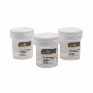 Prefilled Containers with Click Top in Cutout Trays